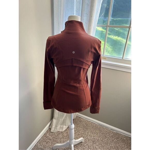 Lululemon Define Jacket *Luon in Roasted Brown Size 6 - Picture 5 of 5